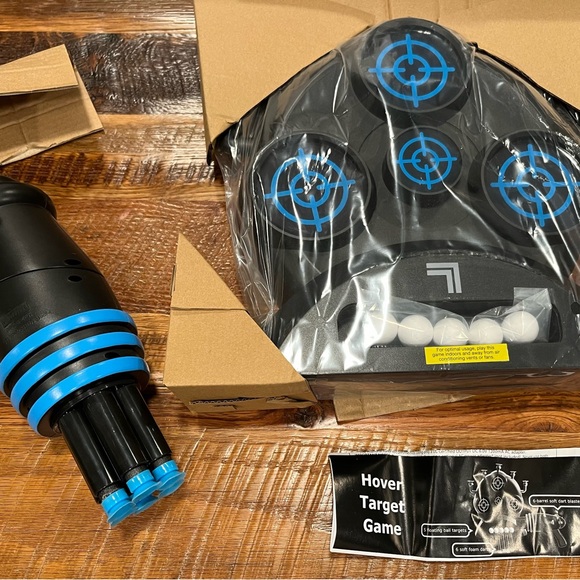 Hover Targets + Dart Blaster #843479123319. Ages 12 + - Picture 2 of 8